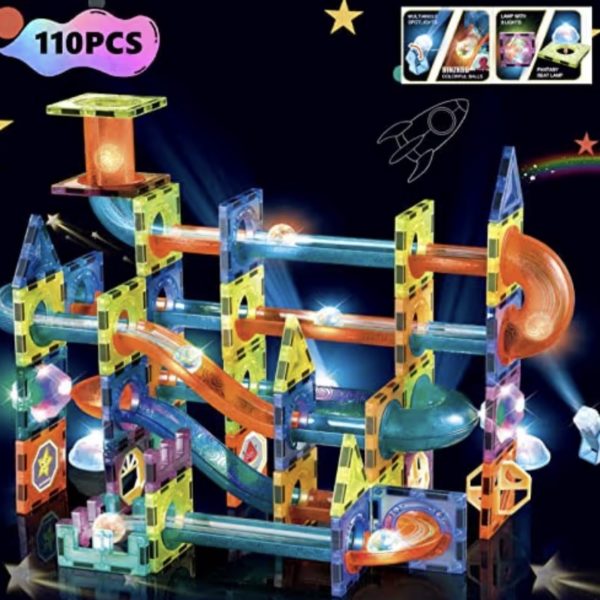 Circuit aimanté et lumineux